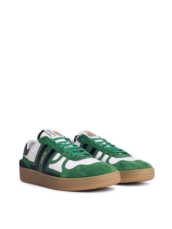 LANVIN: Chaussures de sport online - Baskets - Vert