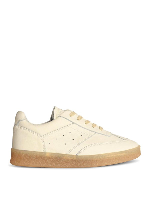 MM6 MAISON MARGIELA: Chaussures de sport - Baskets - Blanc