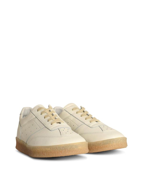 MM6 MAISON MARGIELA: Chaussures de sport online - Baskets - Blanc