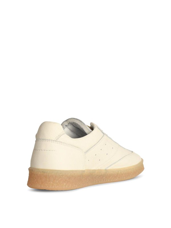 The Best Shops MM6 MAISON MARGIELA: Chaussures de sport - Baskets - Blanc