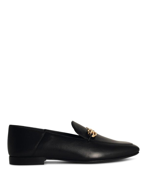 FERRAGAMO: Mocassini e slippers - Mocassini Louis in pelle nera