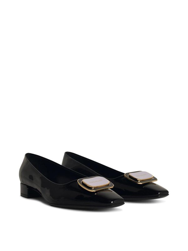 FERRAGAMO: Escarpins online - Chaussures À Talon - Noir