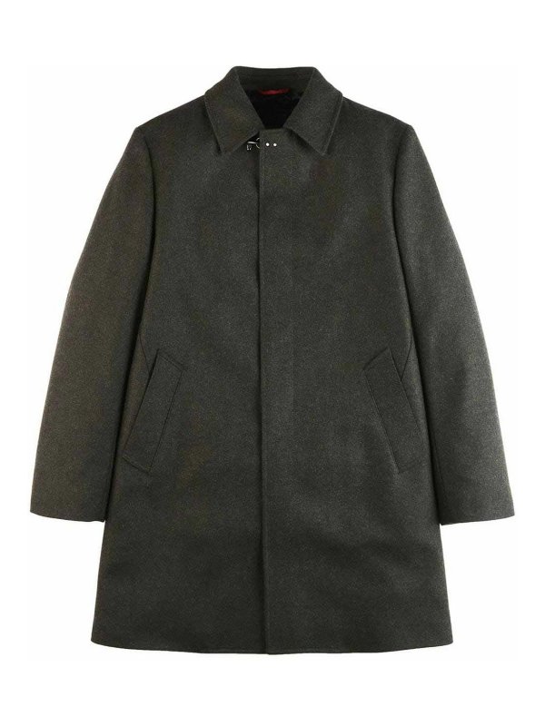 FAY: knee length coats - Wool coat