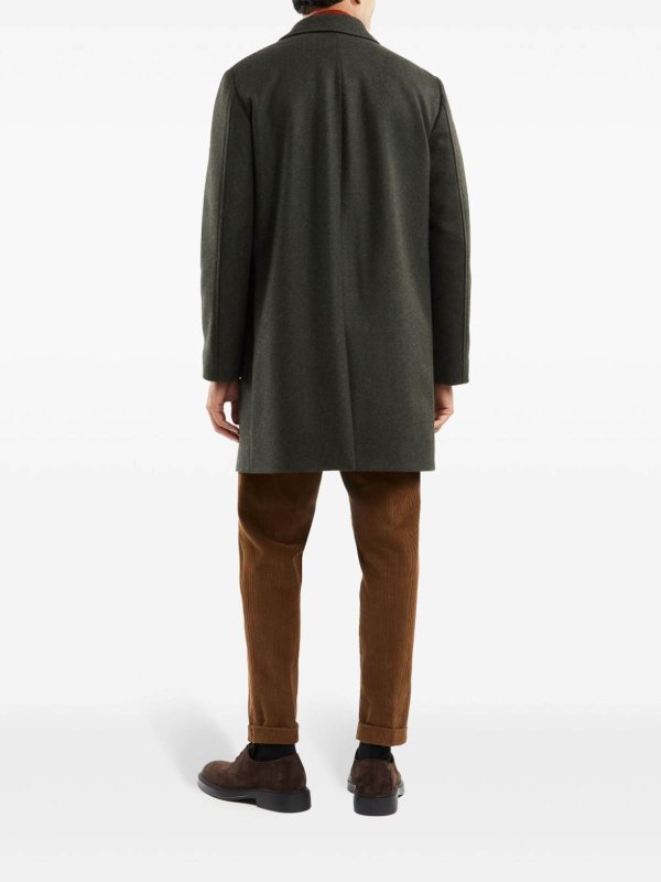 FAY: knee length coats online - Wool coat