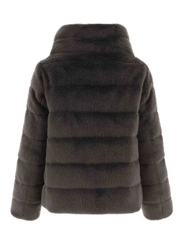 HERNO: Fourrure online - Veste Casual - Gris Foncé