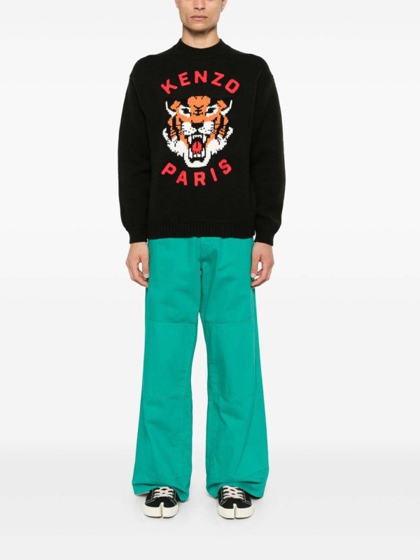 KENZO: crew necks online - Knitted pullover