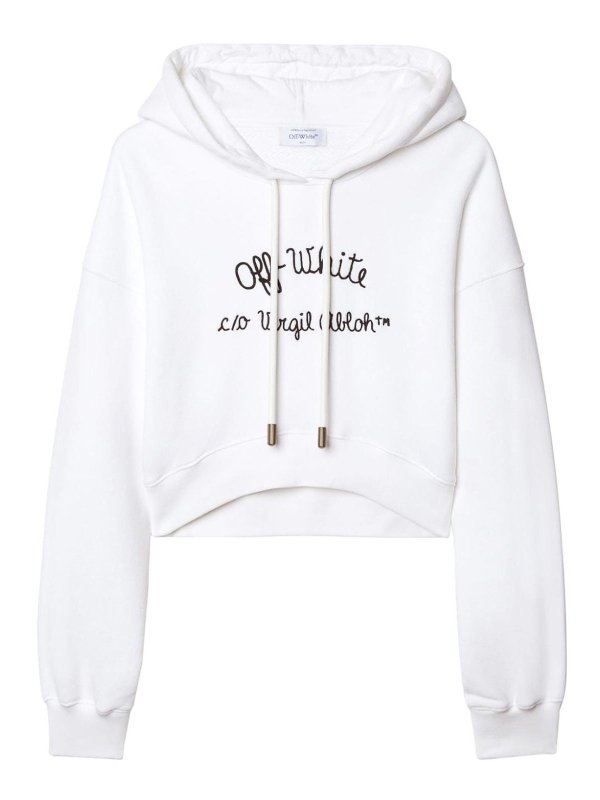 OFF-WHITE: Sweatshirts und Pullover - Sweatshirt - Weiß