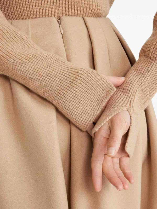 The Best Shops PATOU: Col roulé & Col polo - Pull Col Rond - Beige