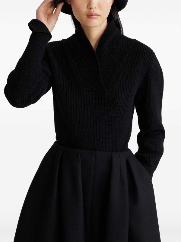 PATOU: crew necks online - Knitted pullover
