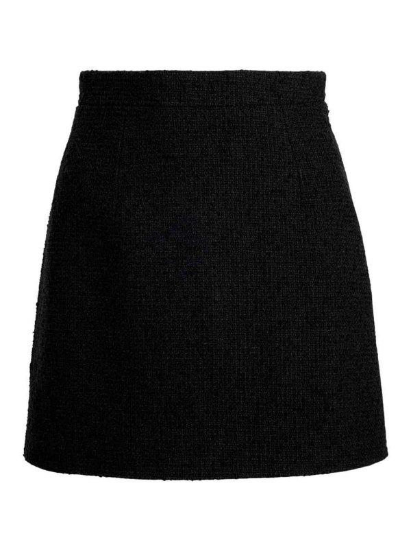 PATOU: Mini jupes - Mini Jupe - Noir