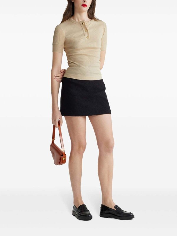 PATOU: Mini jupes online - Mini Jupe - Noir