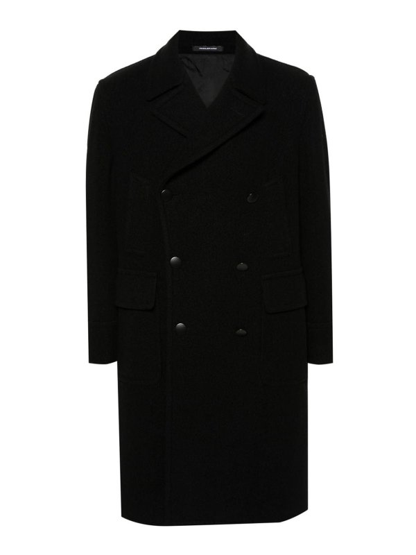 TAGLIATORE: knee length coats - Wool coat
