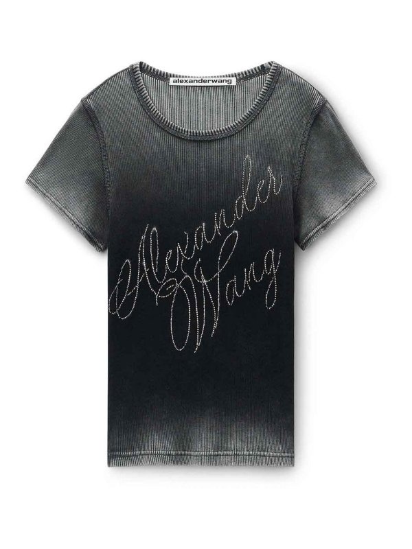 ALEXANDER WANG: T-shirts - T-Shirt - Noir