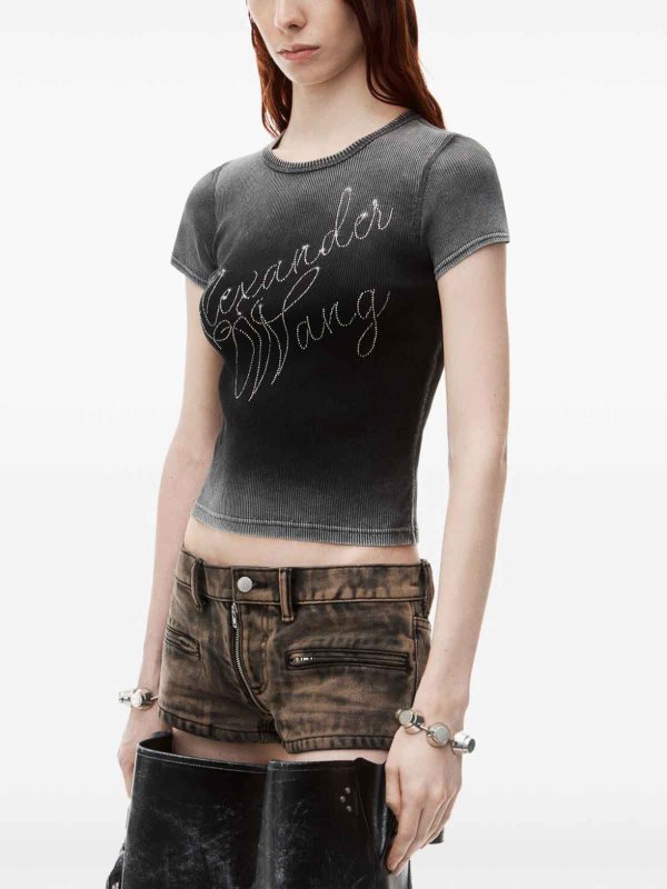 ALEXANDER WANG: T-shirts online - T-Shirt - Noir