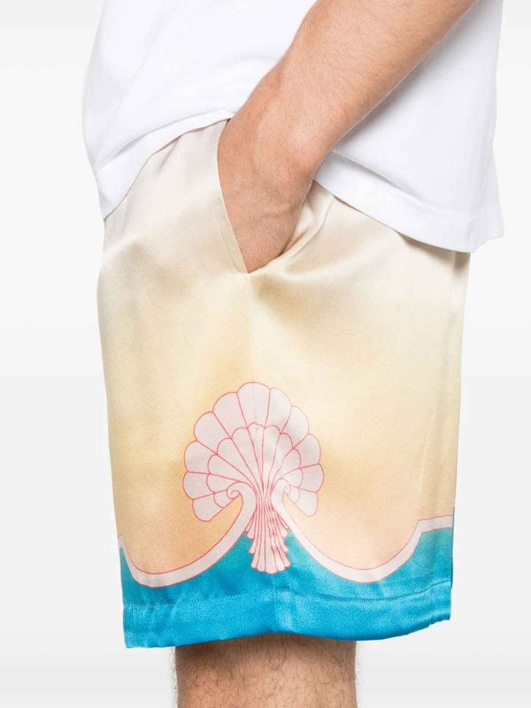 The Best Shops CASABLANCA: Trousers Shorts - Multicolour shorts