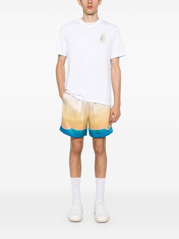 Multicolour shorts shop online: CASABLANCA