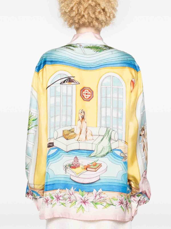 CASABLANCA: シャツ online - マルチカラー・シャツ