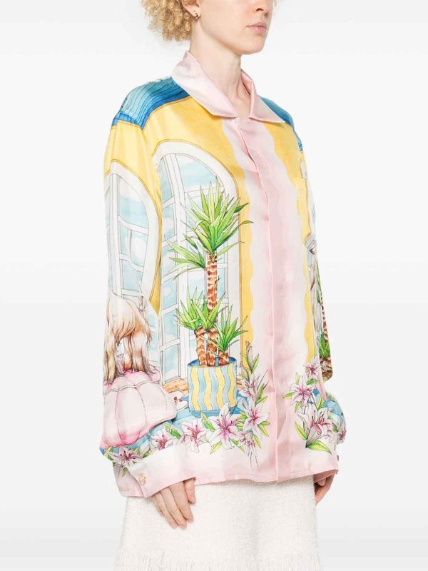 The Best Shops CASABLANCA: シャツ - マルチカラー・シャツ