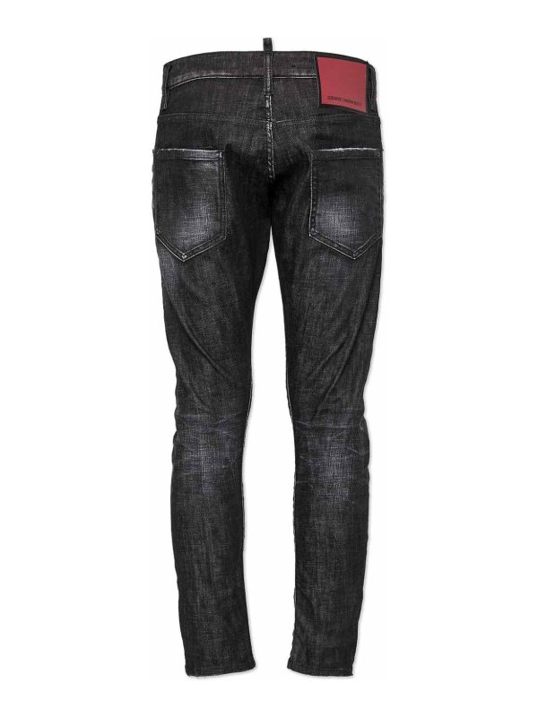 DSQUARED2: Jeans Rectos online - Vaqueros Rectos - Negro