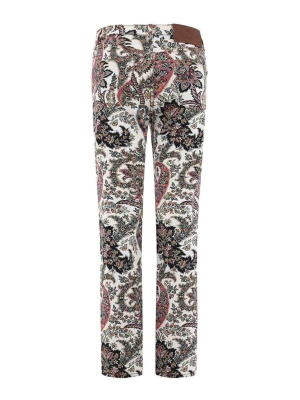 ETRO: カジュアルトラウザー online - ストレートジーンズ - 白