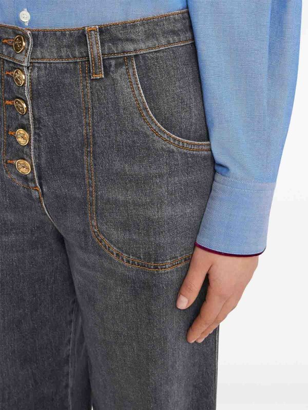 The Best Shops ETRO: Denim flared jeans