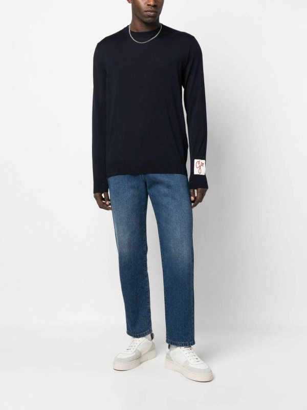 GOLDEN GOOSE: crew necks online - Knitted pullover