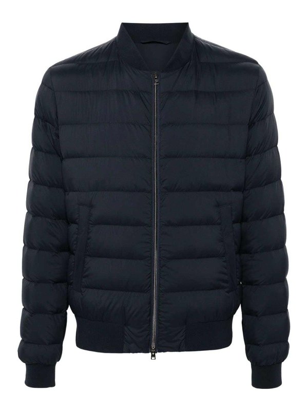 HERNO: ダウン・ハイテクジャケット - ダウンジャケット - ブルー