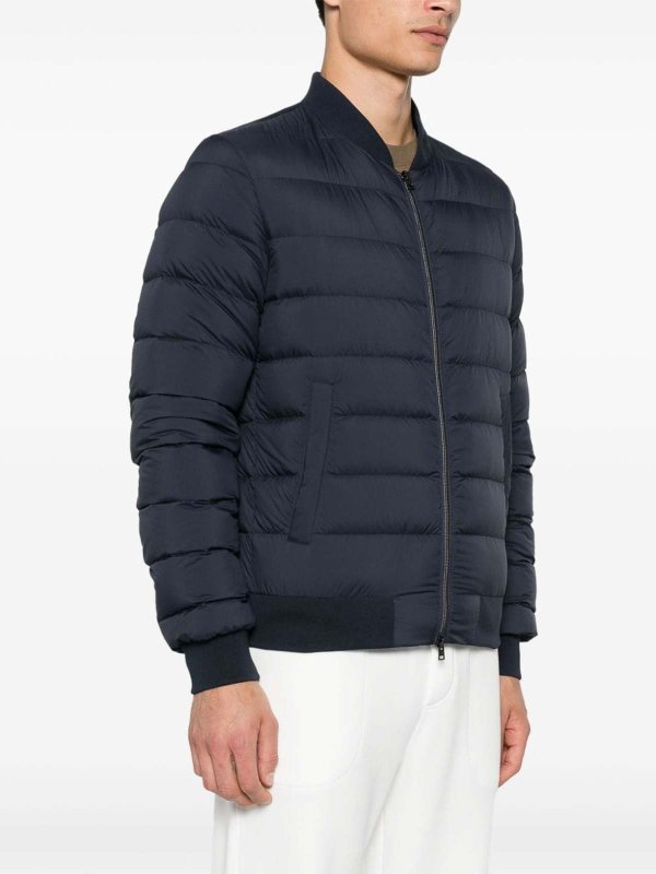 ダウンジャケット - ブルー shop online: HERNO