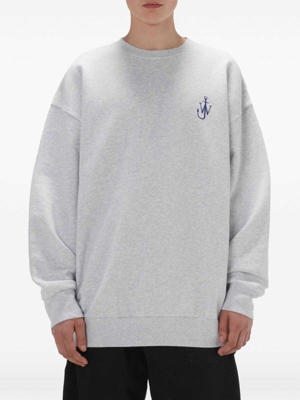 J.W. ANDERSON: crew necks online - Knitted pullover