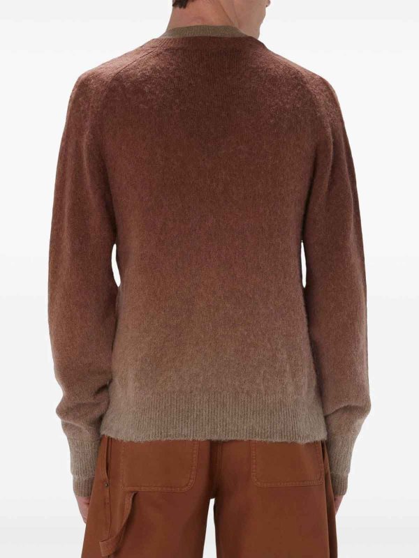 J.W. ANDERSON: クルーネック online - クルーネック - ブラウン