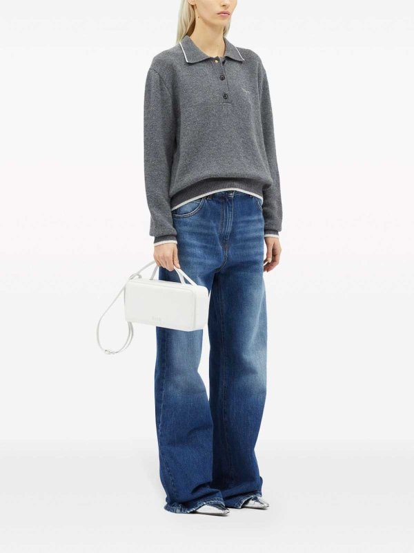 m.s.g.m.: crew necks online - Knitted pullover