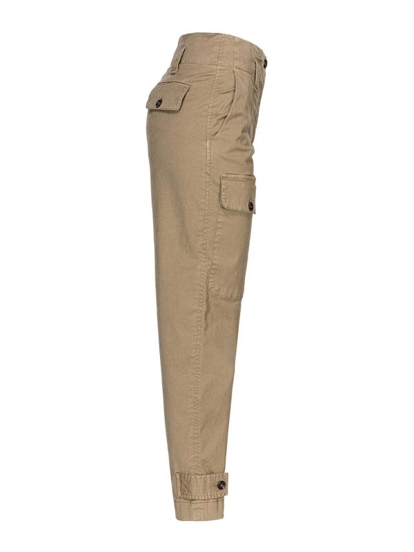 Pinko: Pantalons casual online - Pantalons Décontractés - Marron