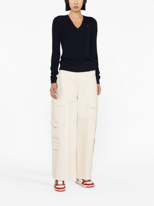 POLO RALPH LAUREN: crew necks online - Knitted pullover