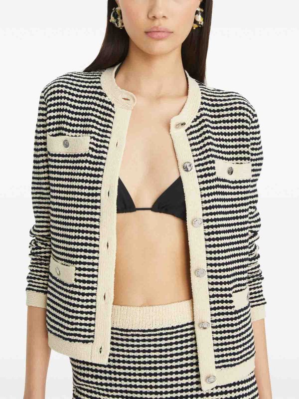 TORY BURCH: cardigans online - Knitted cardigan