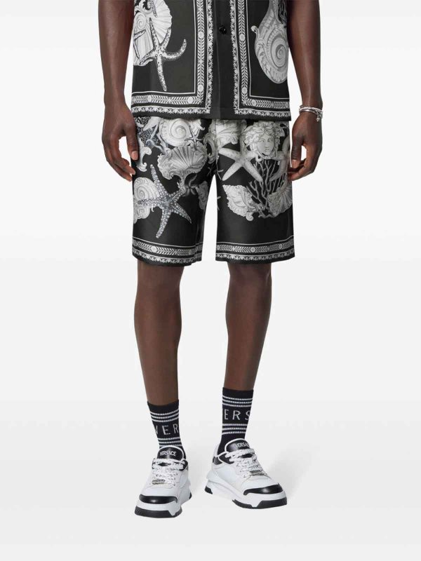 VERSACE: Hosen Shorts online - Shorts - Schwarz