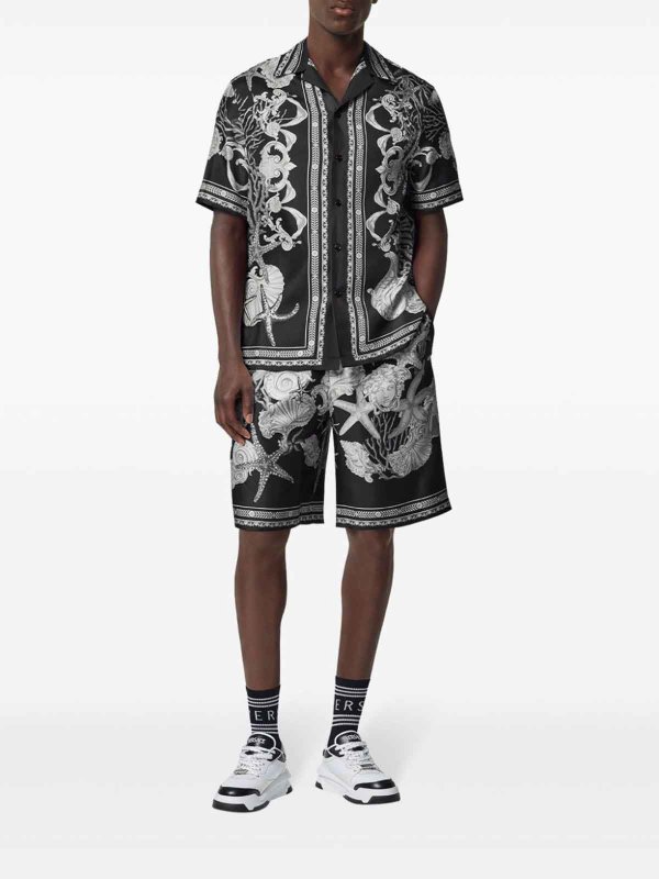 The Best Shops VERSACE: Hosen Shorts - Shorts - Schwarz