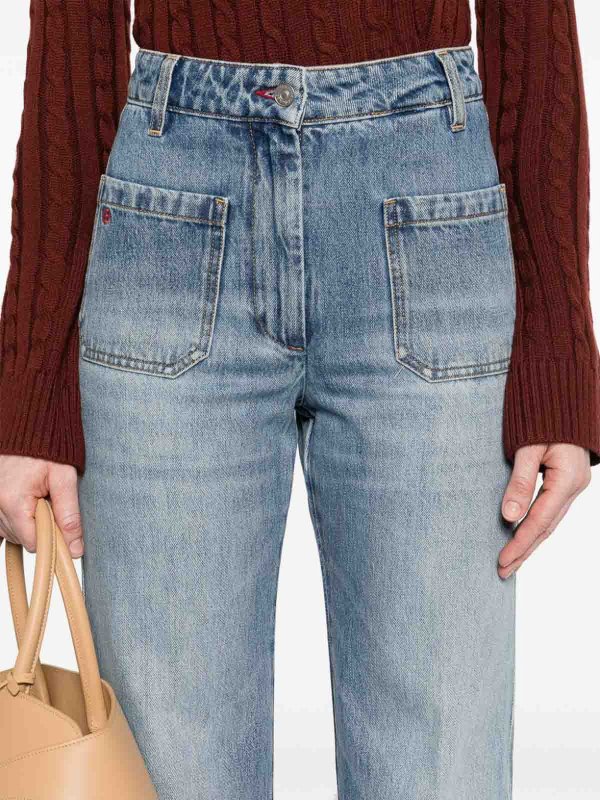 VICTORIA BECKHAM buy online Straight Leg Jeans - Blau