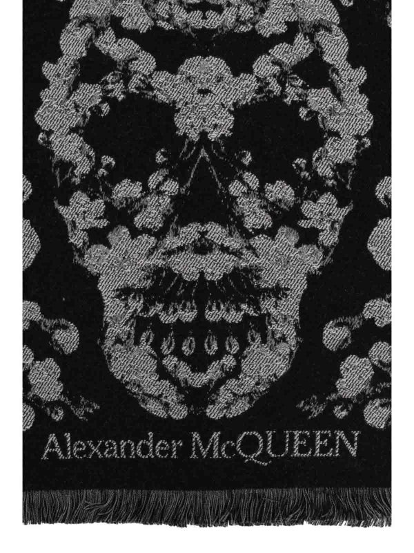 The Best Shops ALEXANDER MCQUEEN: sciarpe e foulard - Sciarpa in lana