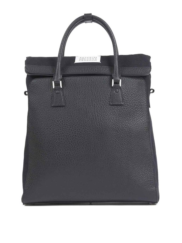 Maison Margiela: トートバッグ - トートバッグ - 黒