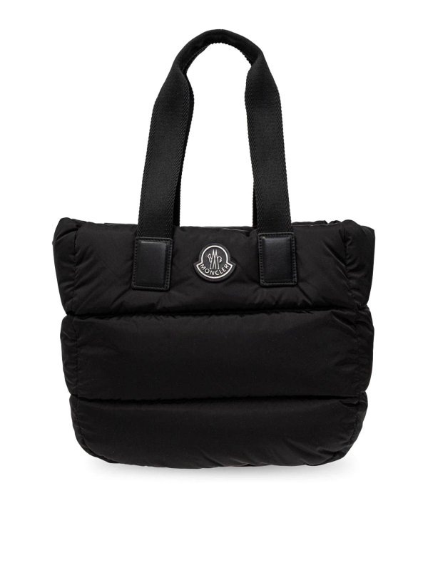 MONCLER: shopper - Borsa in pelle