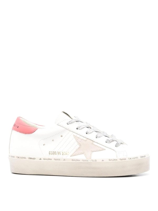 GOLDEN GOOSE: trainers - Leather sneakers