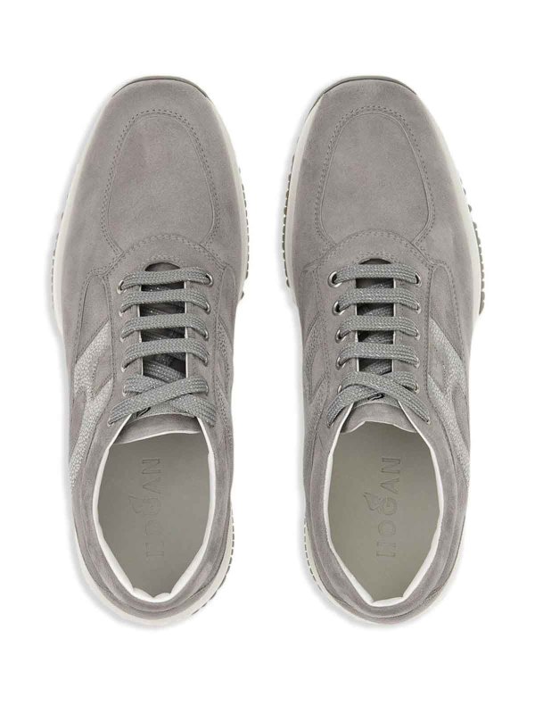 HOGAN: Zapatillas online - Zapatillas - Plata