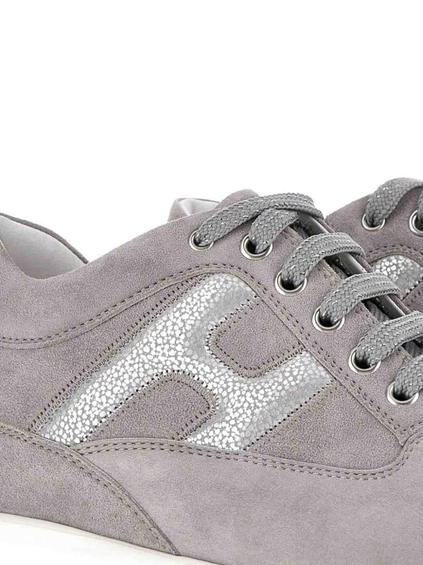 The Best Shops HOGAN: Zapatillas - Zapatillas - Plata