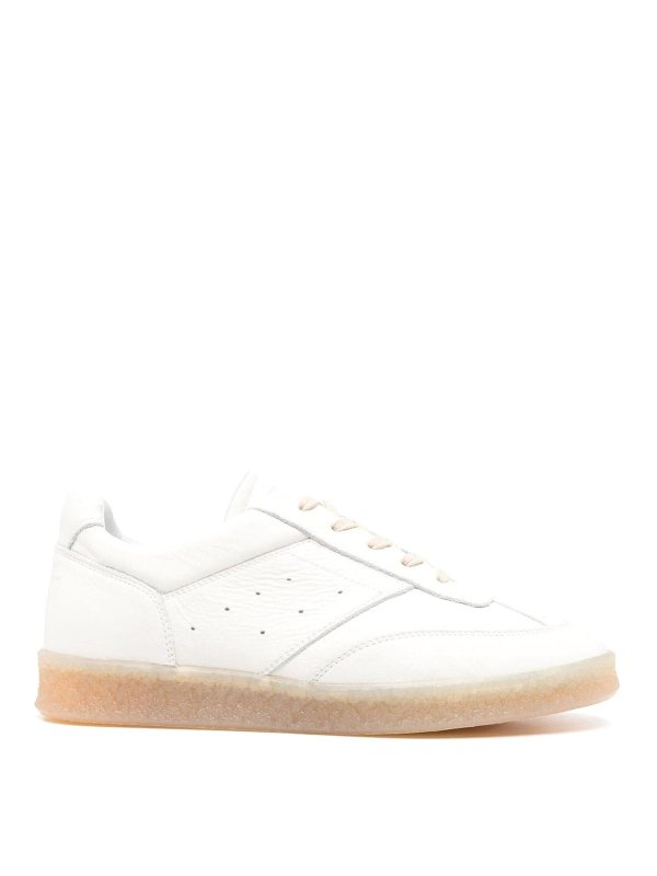 MM6 MAISON MARGIELA: trainers - Leather sneakers
