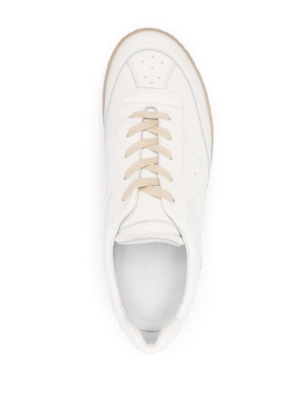 Leather sneakers shop online: MM6 MAISON MARGIELA