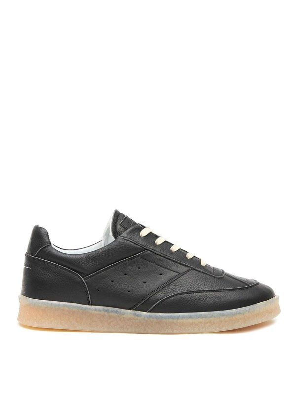 MM6 MAISON MARGIELA: trainers - Leather sneakers