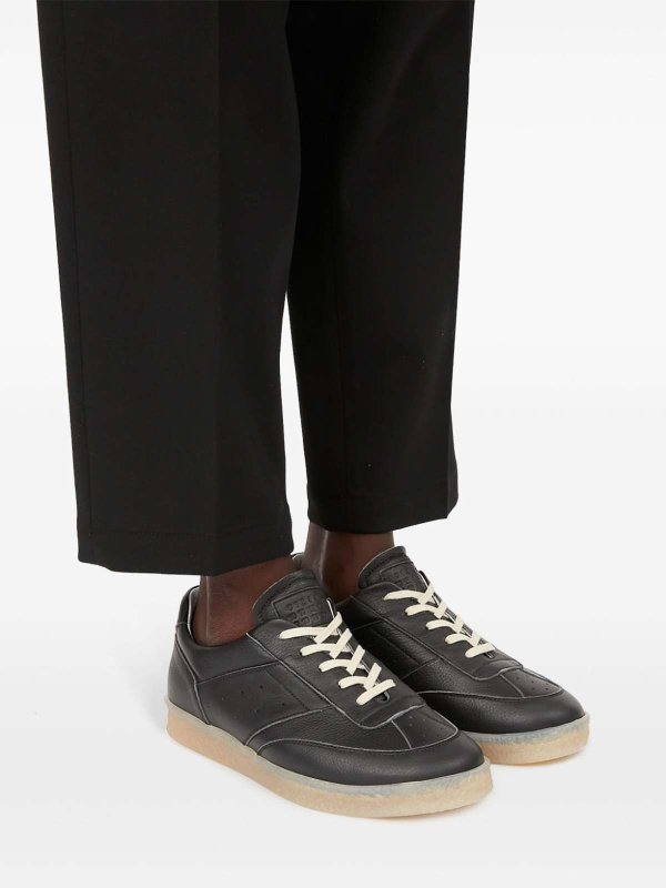 The Best Shops MM6 MAISON MARGIELA: trainers - Leather sneakers