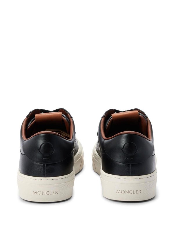 MONCLER: trainers online - Leather sneakers