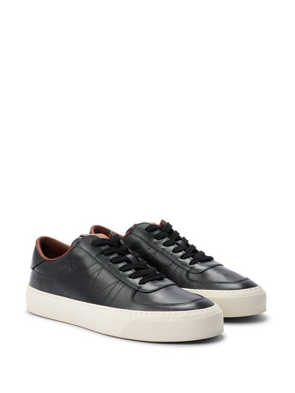 The Best Shops MONCLER: trainers - Leather sneakers