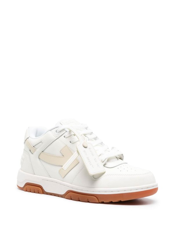 OFF-WHITE: Chaussures de sport online - Baskets - Beige